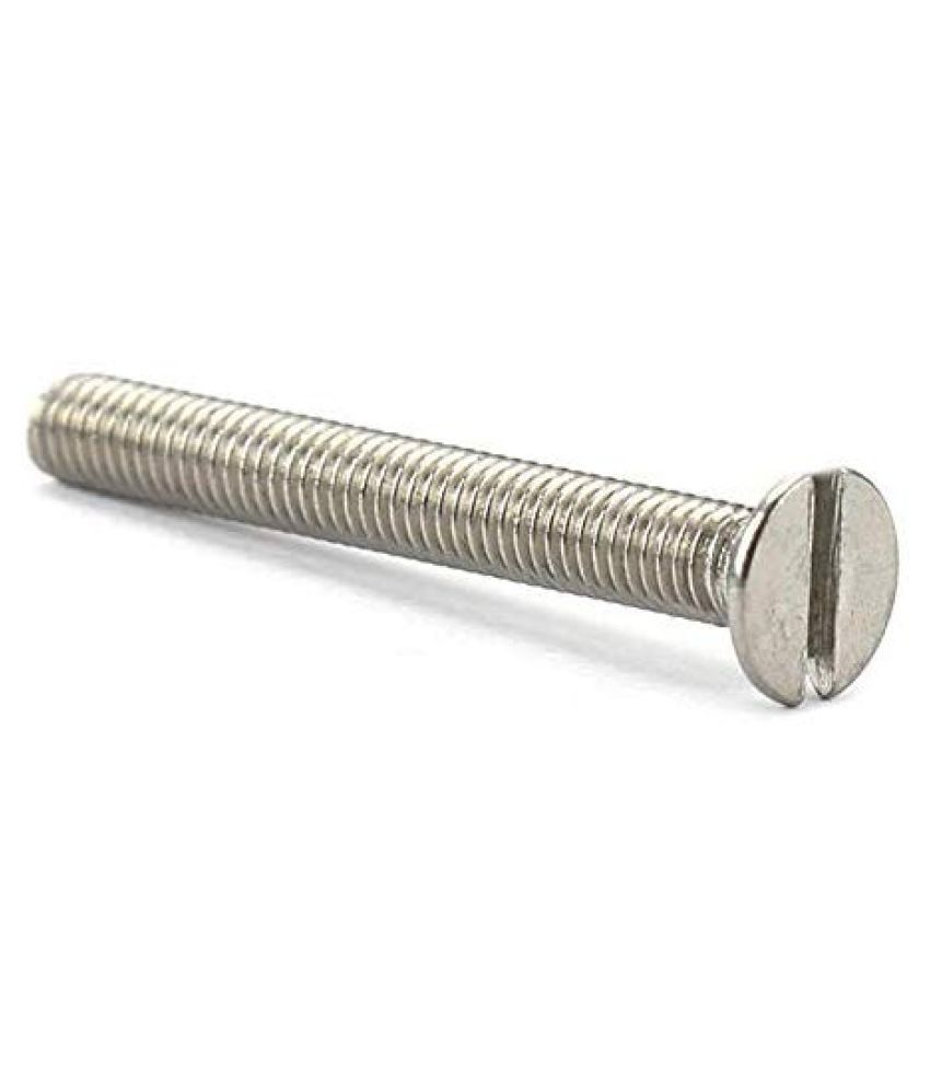 Chandan Stainless Steel Rust Free CSK Head Screw Industrial Use Size