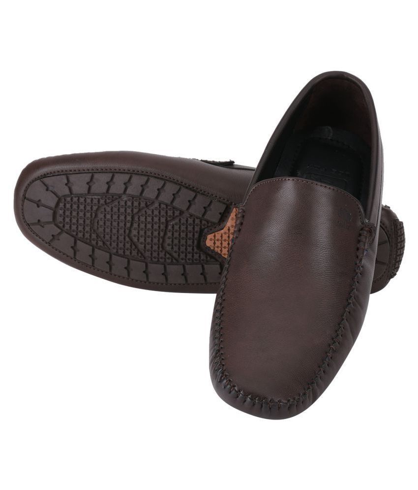 lee fox loafers black