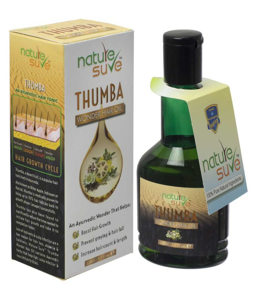 Nature Sure Thumba Wonder Hair Oil 110ml 100 Ml Buy Nature Sure