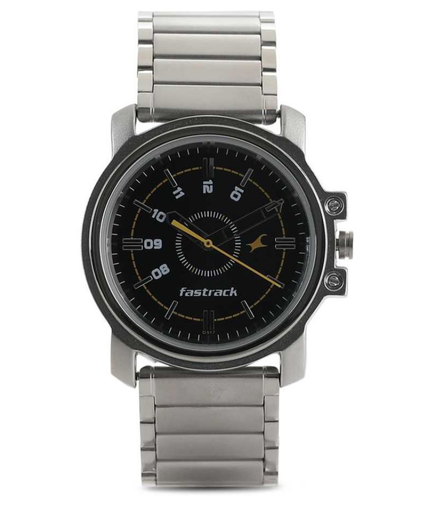 fastrack 3099sm02 metal analog men's watch