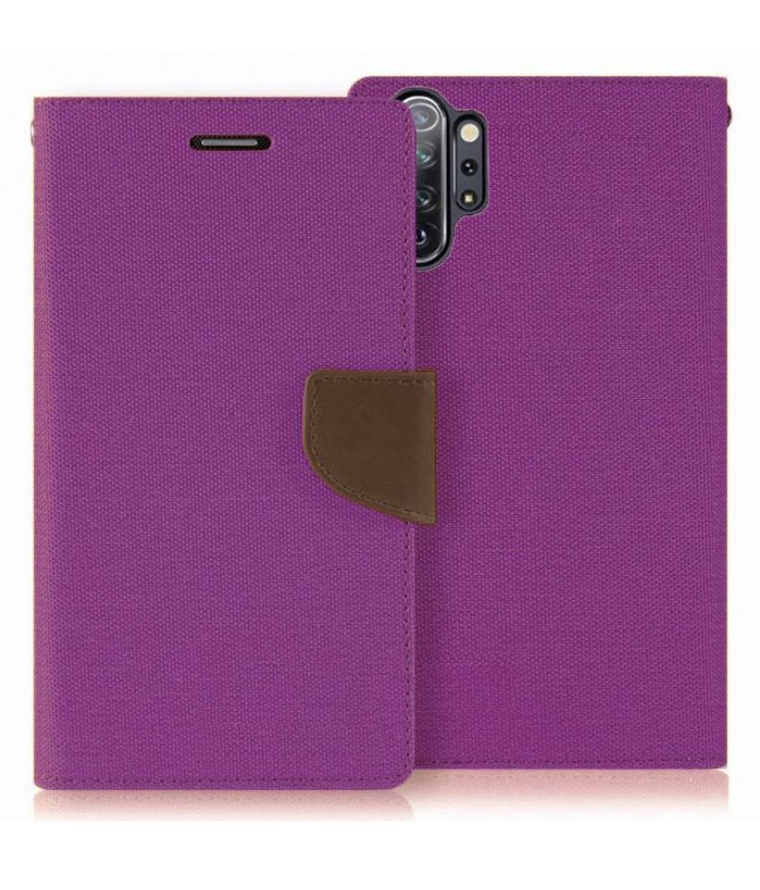 Xiaomi Redmi Note 8 Flip Cover by MAJANSY Purple Flip Covers Online