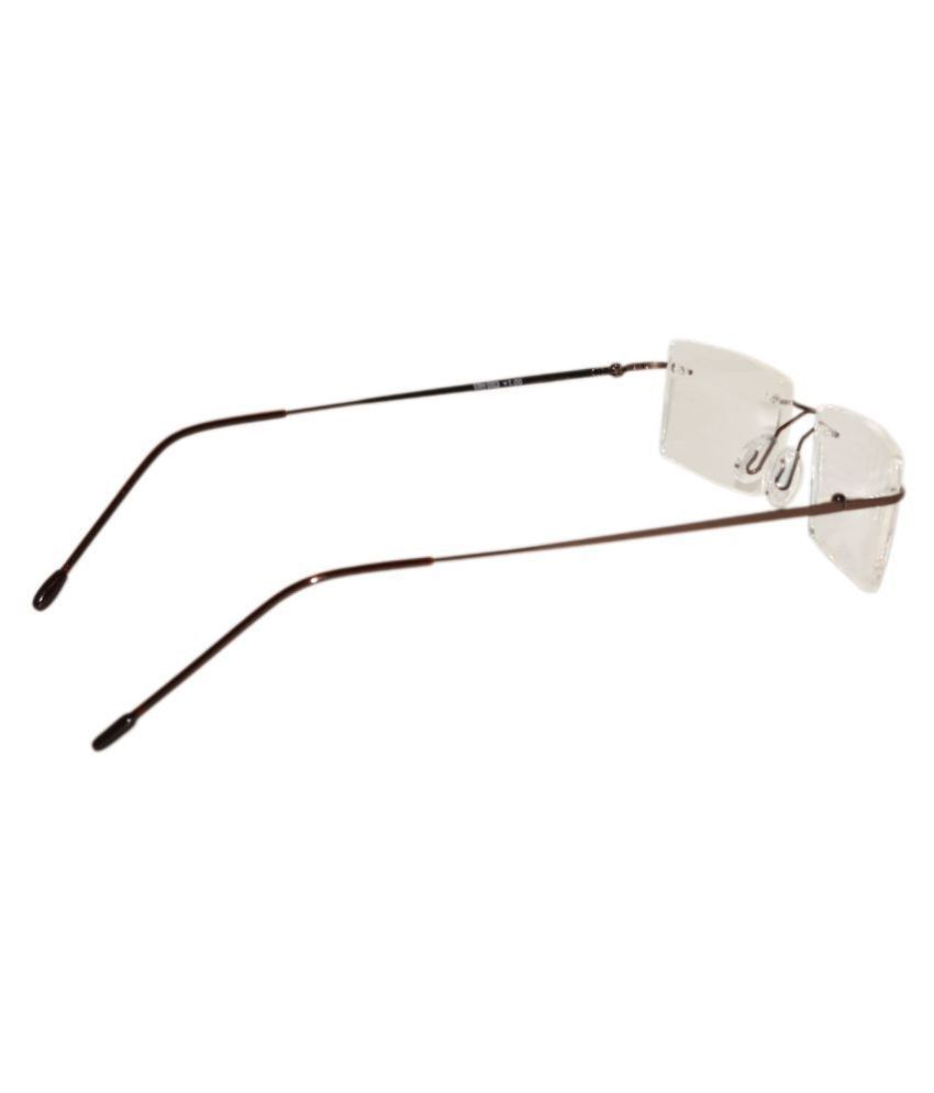 Buy Peter Jones Rectangle Rimless Reading Glasses Online at Best Price