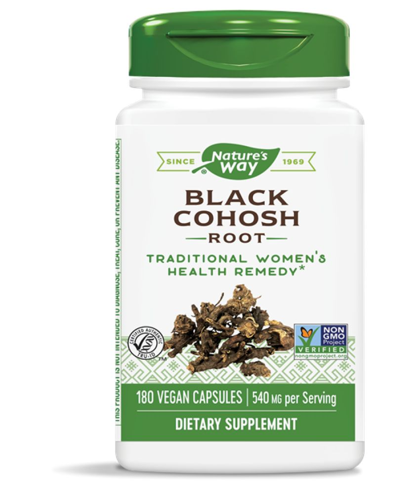 Nature's Way Black Cohosh Root 540 mg 180 no.s Vitamins Capsule Buy