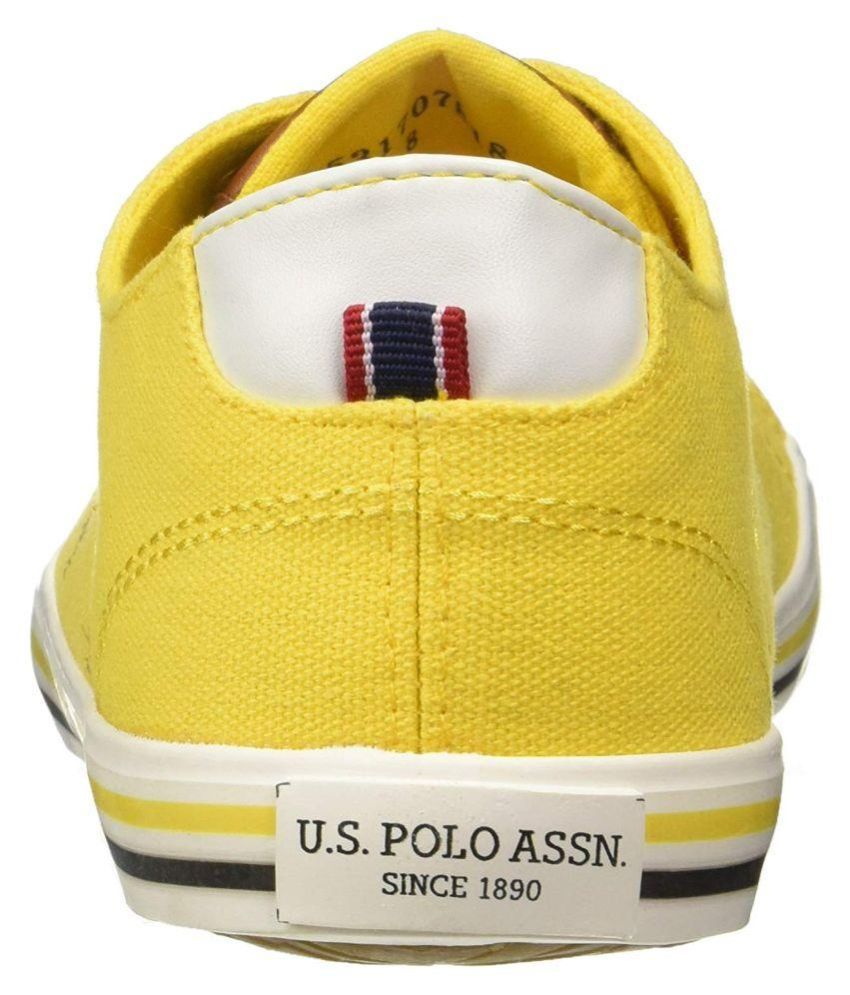 polo shoes yellow