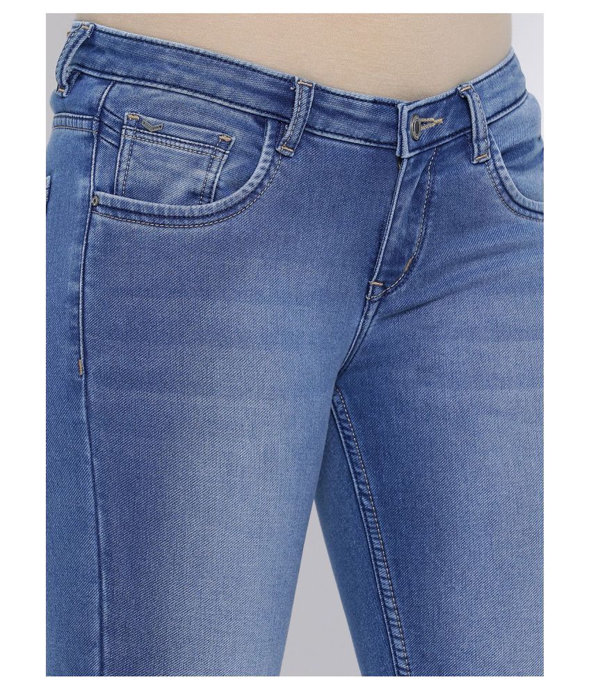 Buy Crimsoune Club Cotton Jeans - Blue Online at Best Prices in India ...