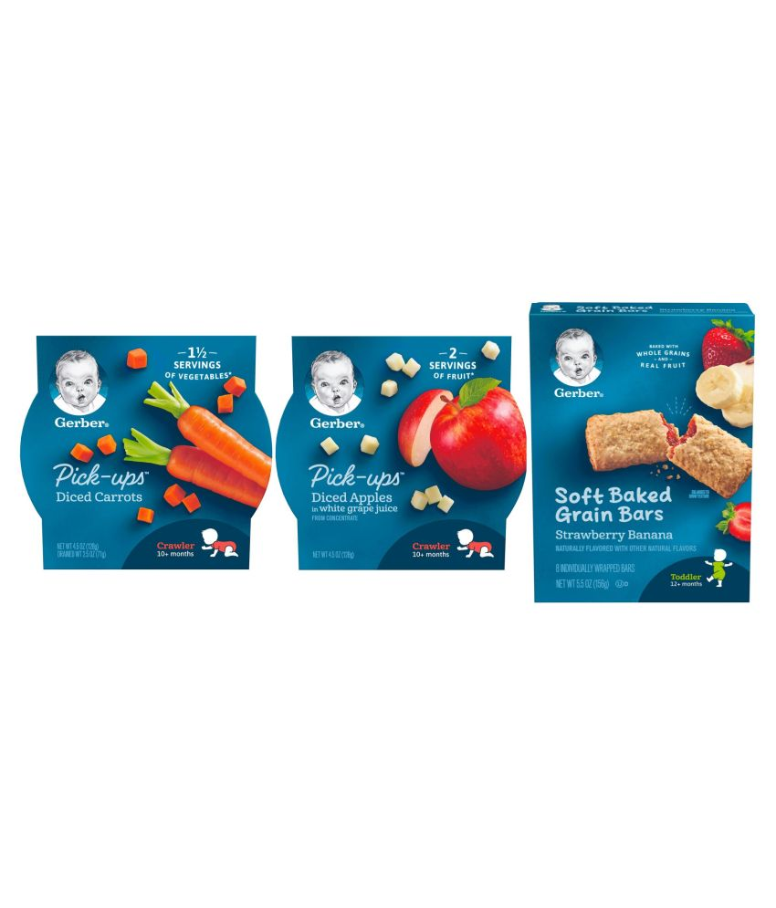 gerber snack bars