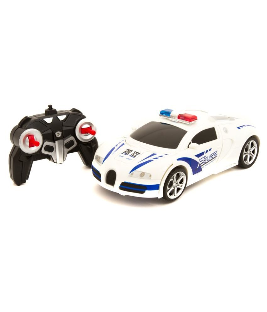 remote control transformer police car