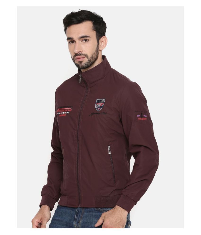 The Indian Garage Co. Red Casual Jacket - Buy The Indian Garage Co. Red ...
