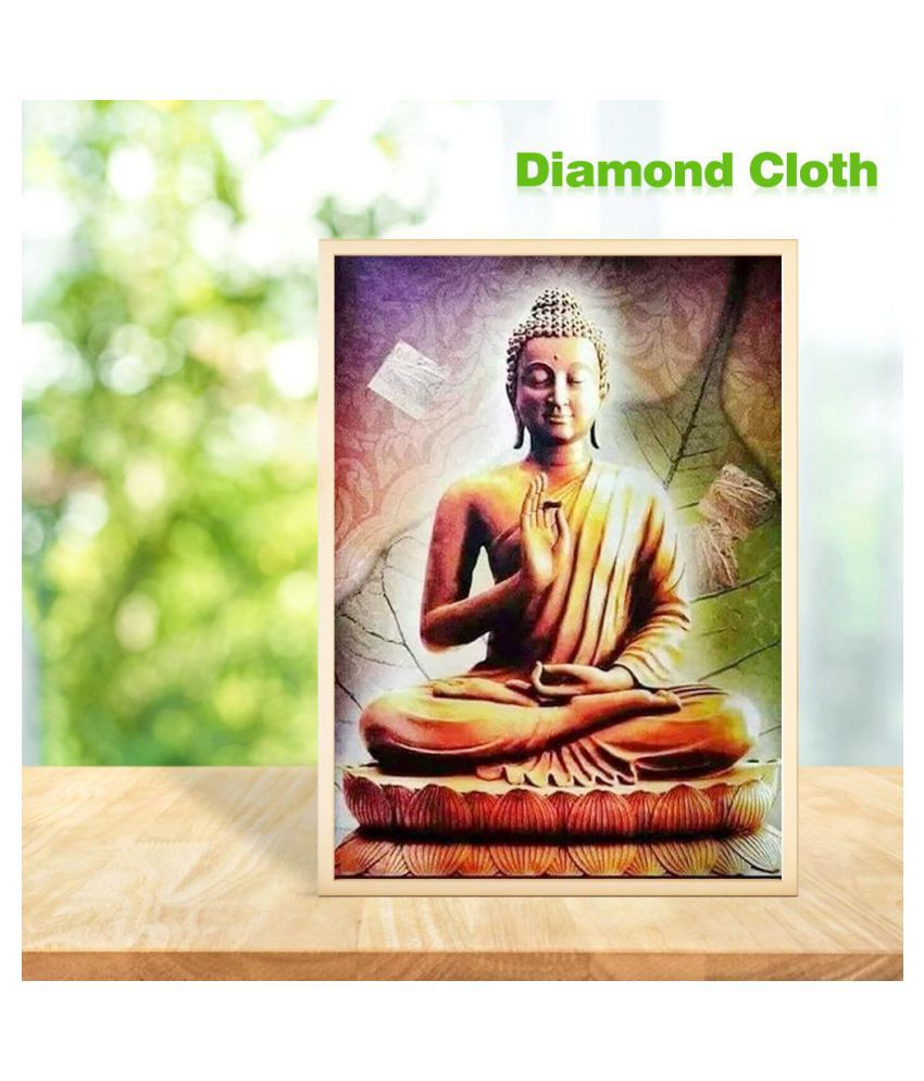 Buddha Statue 5D DIY Full Drill Diamond Painting Stickpackungen Mosaic Kits