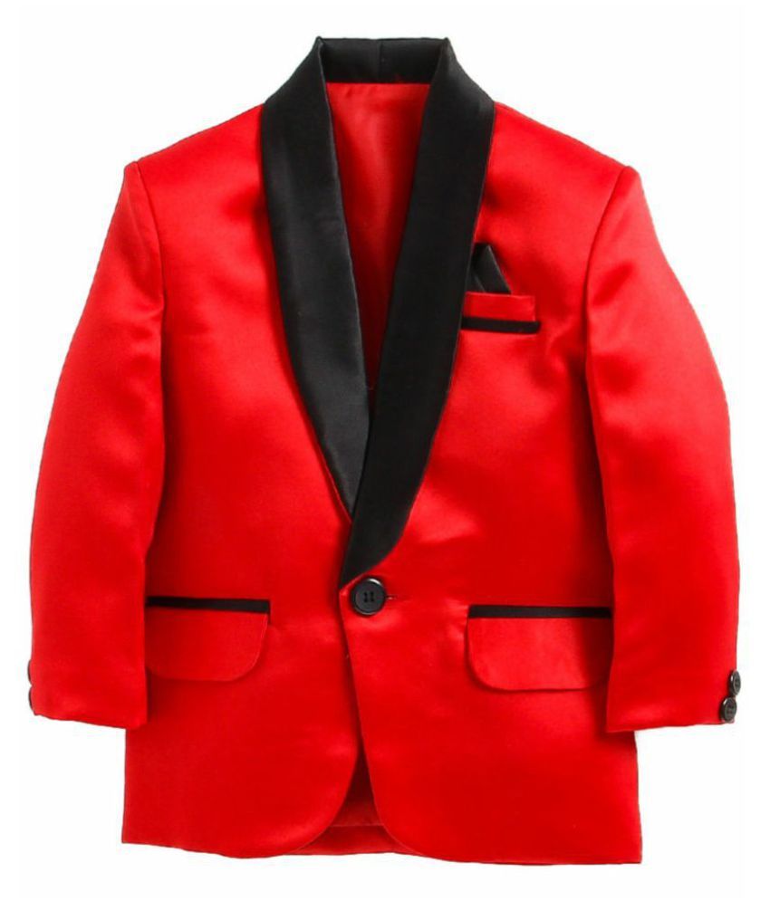 red coat suit