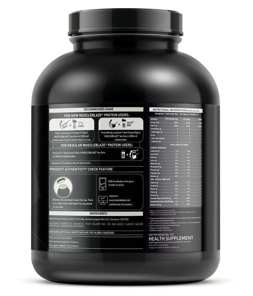 whey isolate protein muscleblaze