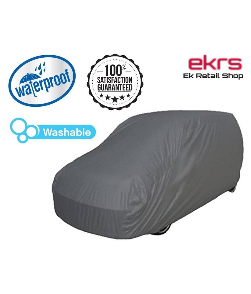 EKRS Grey Matty Waterproof Car Body Covers / Car Cover For Hyundai EON