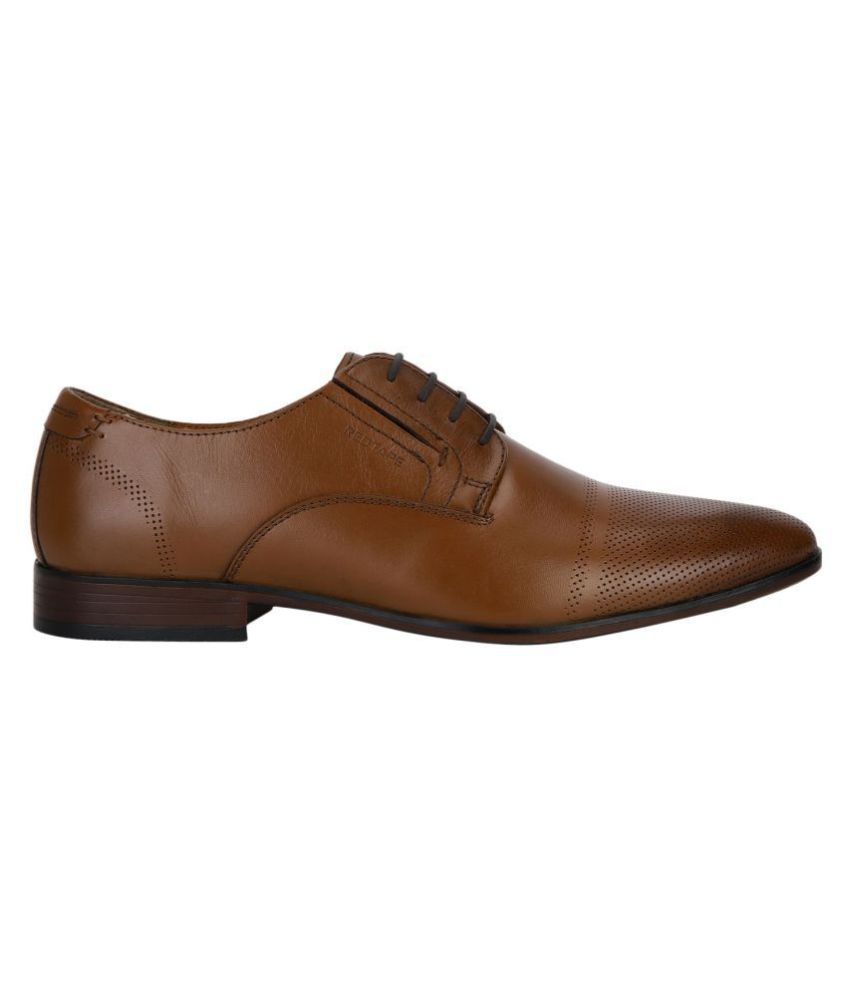 red tape derby formal shoes