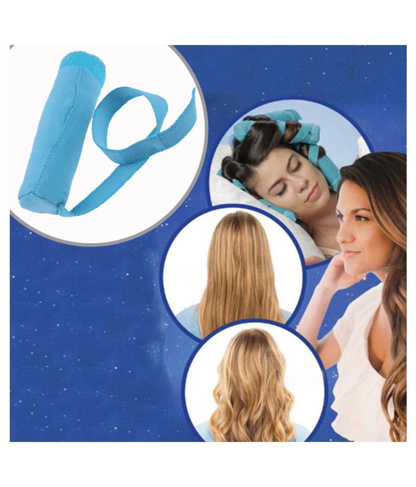 diy fabric hair rollers