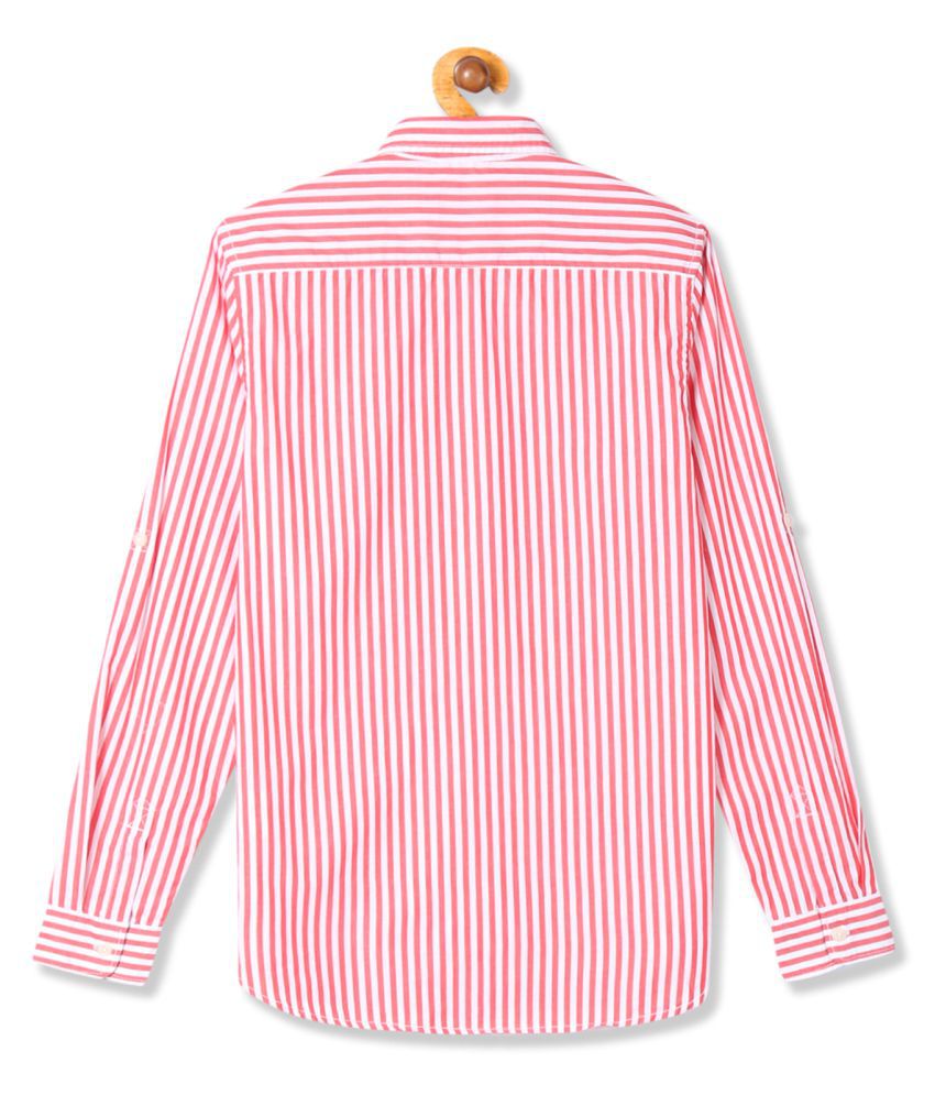 Boys Striped Button Down Collar Shirt - Buy Boys Striped Button Down ...