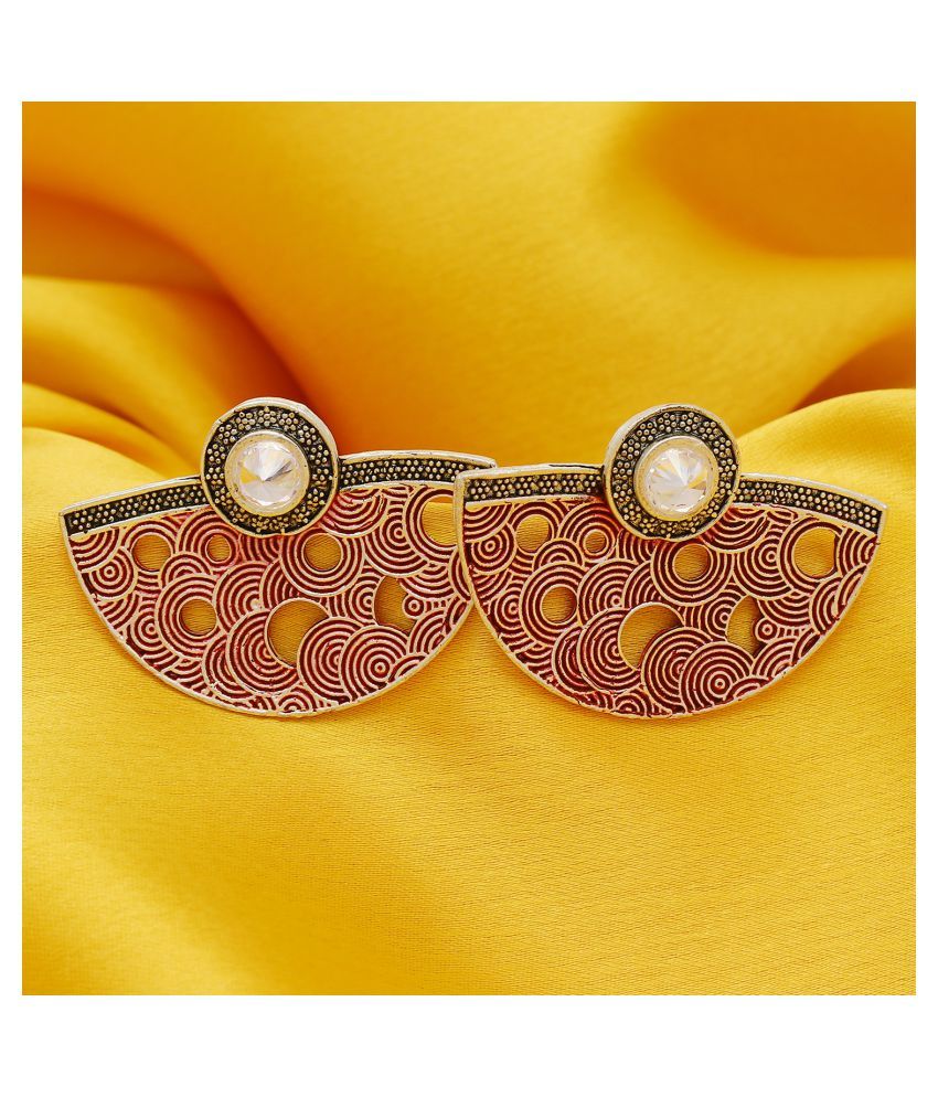 Sukkhi Delicate Oxidised Mint Collection Stud Earring For Women Buy Sukkhi Delicate Oxidised