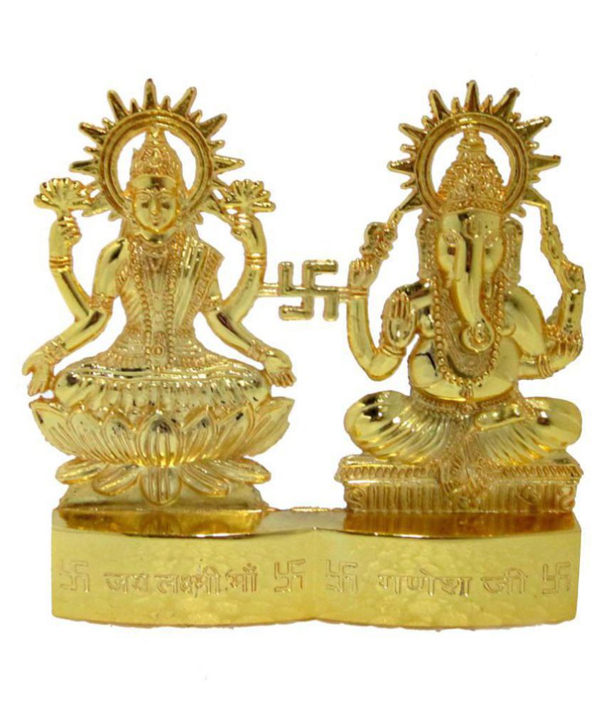     			PAYSTORE - Laxmi Ganesh Brass Idol
