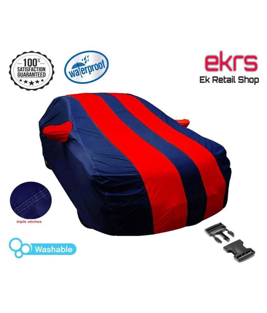 EKRS Waterproof Car Body Covers For Maruti Ciaz ZDi SHVS (Diesel) with Mirror Pockets, Triple