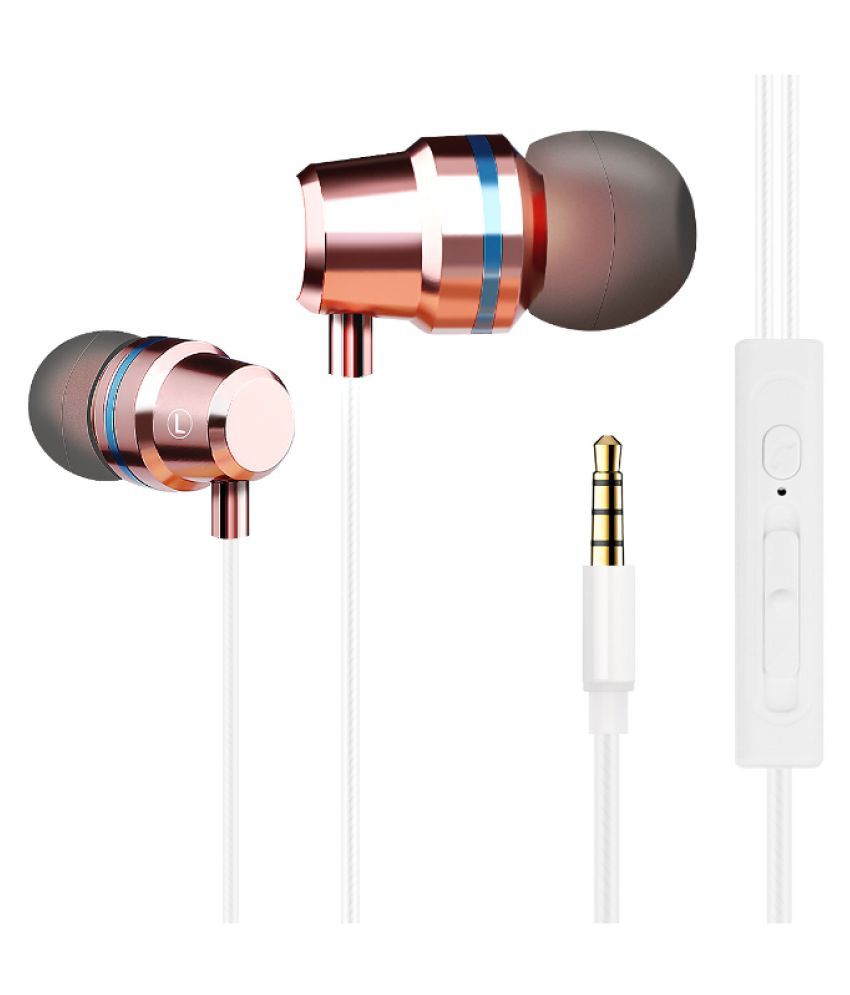FIRM 1PC White In-ear Wire Control Gift 