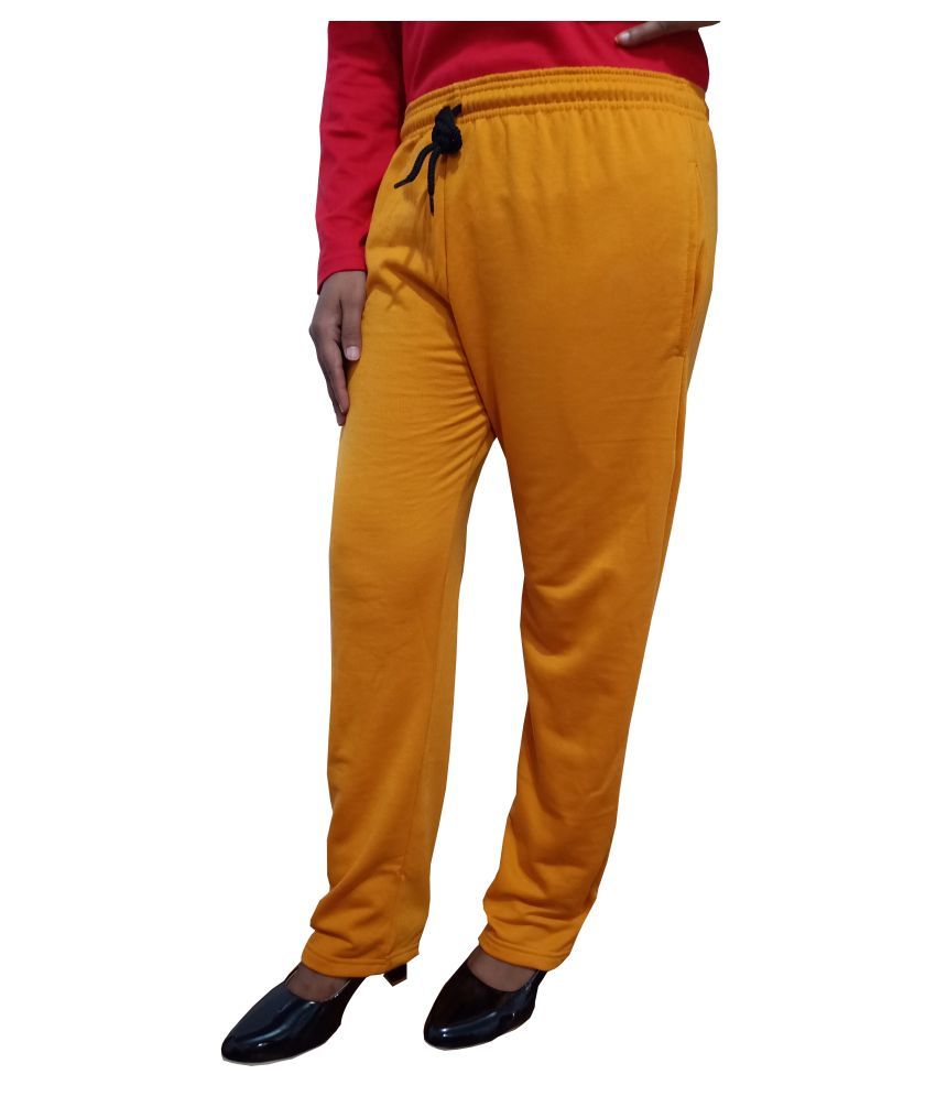 bb track pants orange