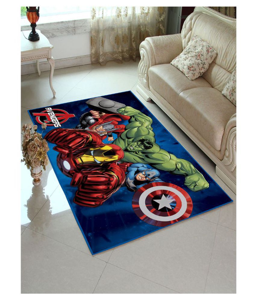 Marvel Multi Polyester Carpet Printed Other Sizes Ft - Buy Marvel Multi