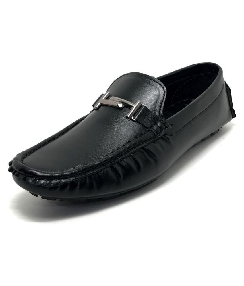 Buy Castoes Black Loafers Online 