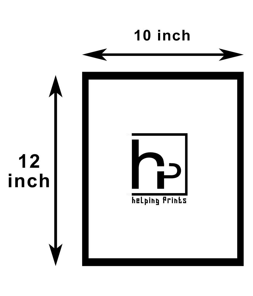Helping Prints Glass Wall Hanging Black Single Frame Pack of 1 Helping Prints Glass Wall Hanging Black Single Frame Pack of 1