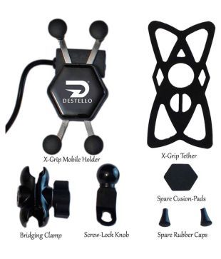 bike mobile holder rubber cap