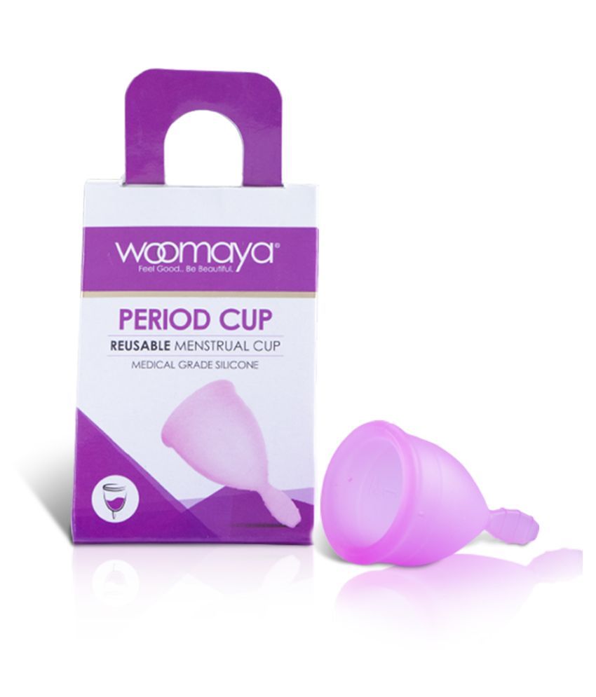 woomaya Feel Good Ultimate Combo Menstrual Cup, Hair Removal Cream