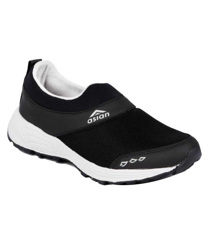     			ASIAN Future-04 Black Men's Sports Running Shoes