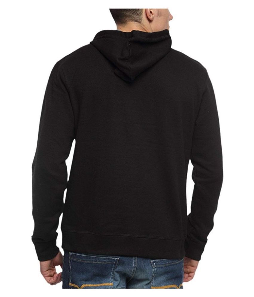 LIKE TEES Black Hooded Sweatshirt - Buy LIKE TEES Black Hooded ...