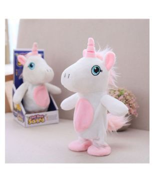 talking unicorn toy