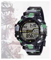 Grandson Army Print Black Digital Watch For Boys & Girls above 8 years of age.