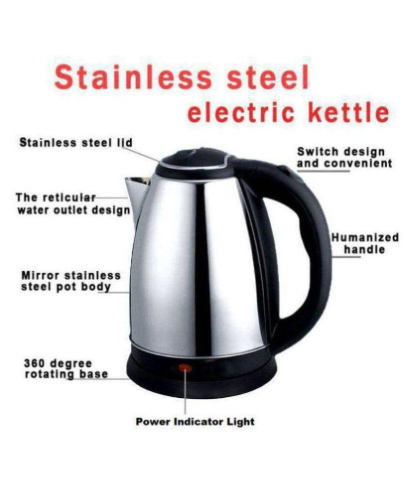 BMS Lifestyle 1.8 Liter 1500 Watt Stainless Steel Electric Kettle Price