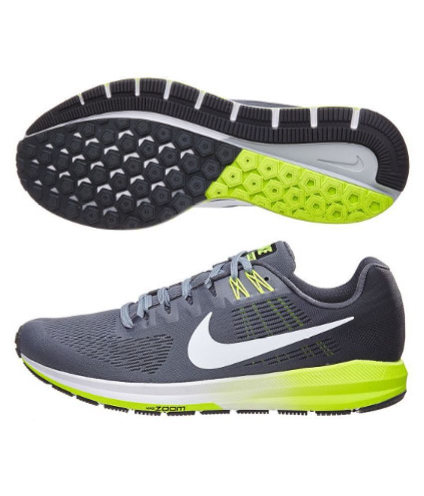 Nike Zoom Structure 21 Grey Running 