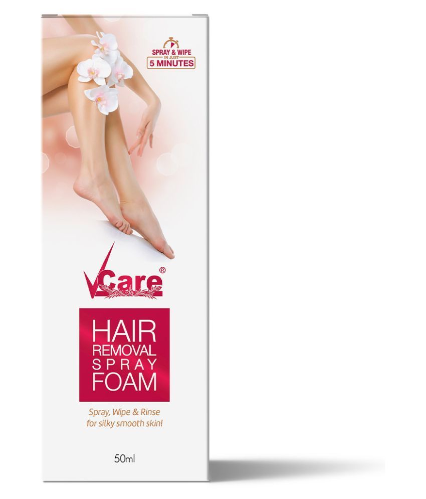 Vcare Hair Removal Spray Foam 50 Ml Buy Vcare Hair Removal Spray