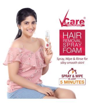 Vcare Hair Removal Spray Foam 50 Ml Buy Vcare Hair Removal Spray