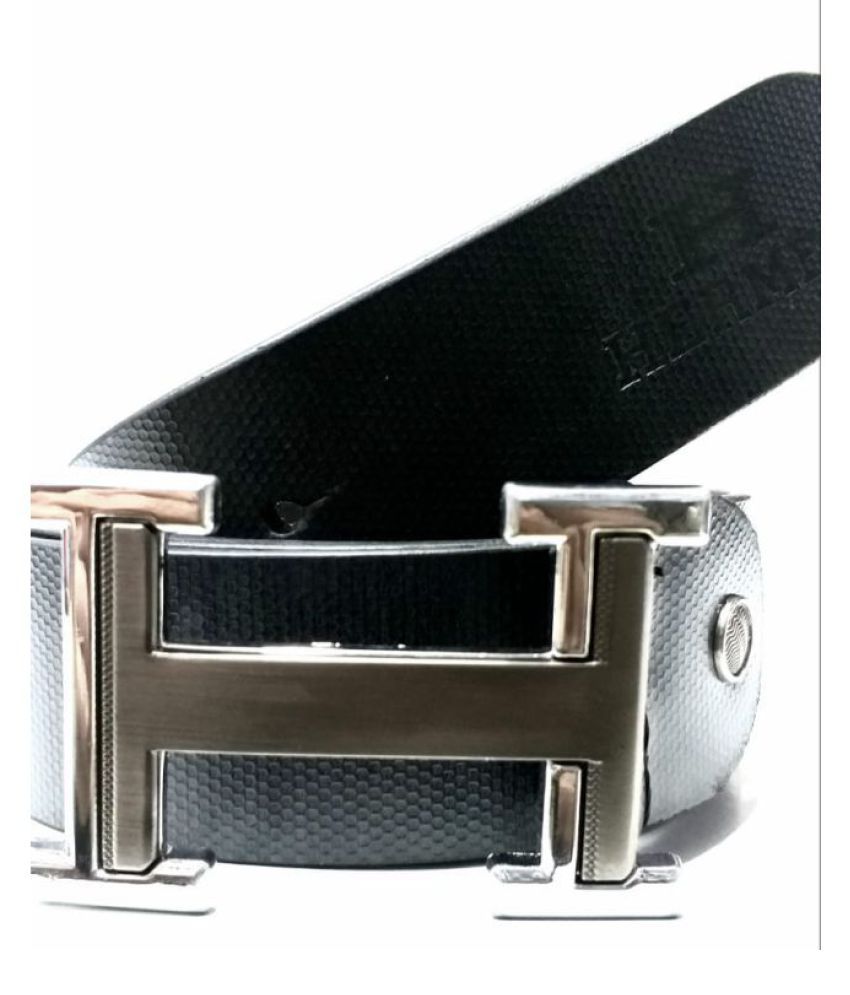 HERMES BELT Black Leather Formal Belt: Buy Online at Low Price in India ...