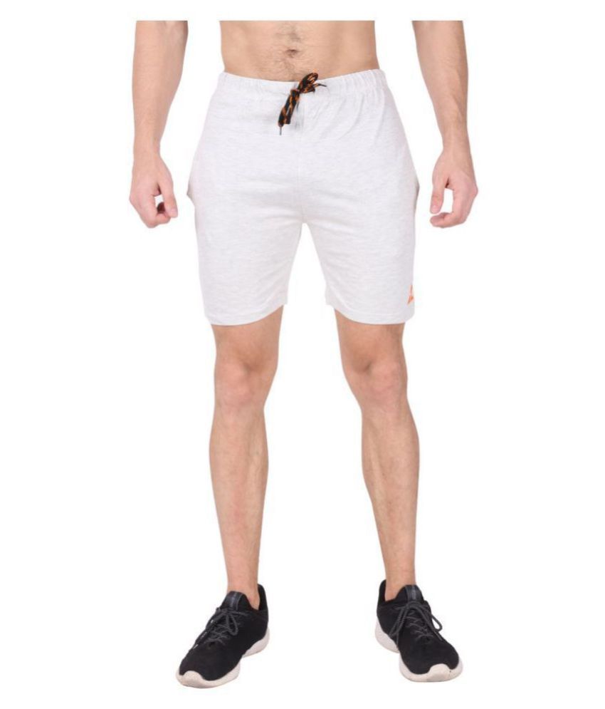 essentials off white shorts