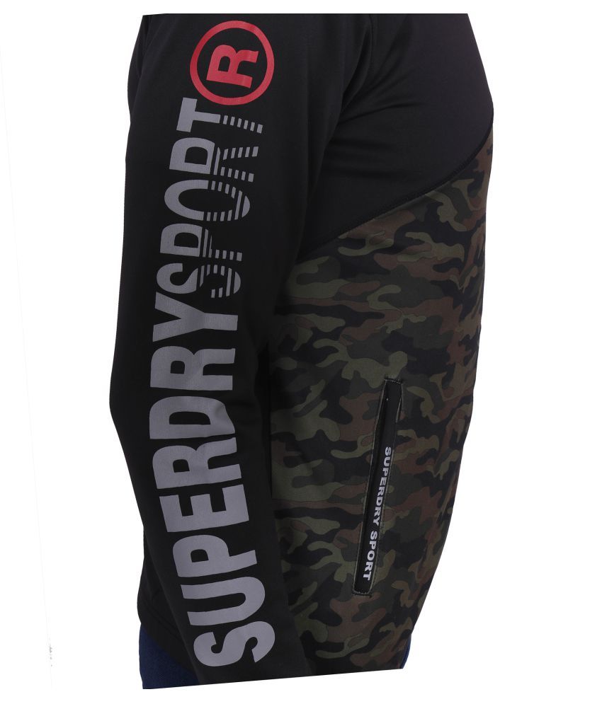 superdry black handbag