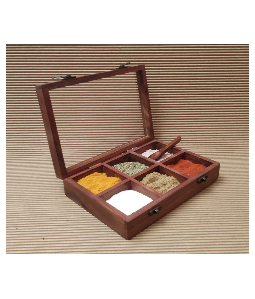 wooden masala box price