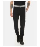 Dollar Bigboss Black Cotton Trackpants Single