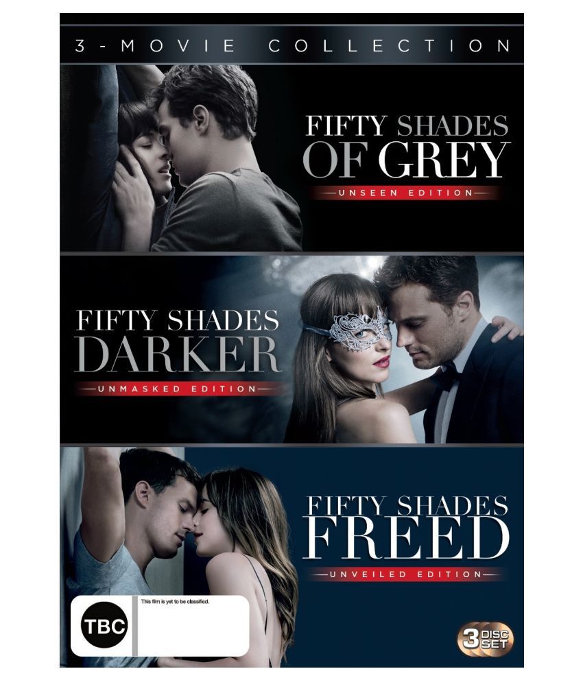 Fifty Shades Trilogy Fifty Shades Of Grey Fifty Shades Darker Fifty Shades Freed Blu Ray English Buy Online At Best Price In India Snapdeal