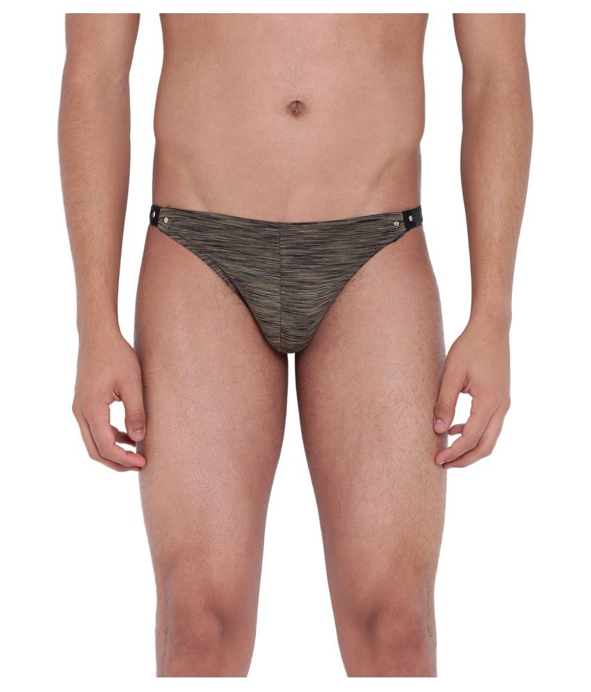     			La Intimo Polyester Men's Trunks ( Olive )