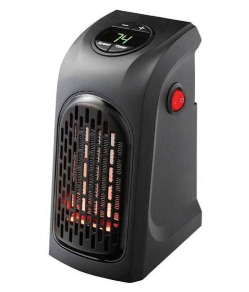 HRIDAAN 400 Small Handy Heater, Room Heater Black