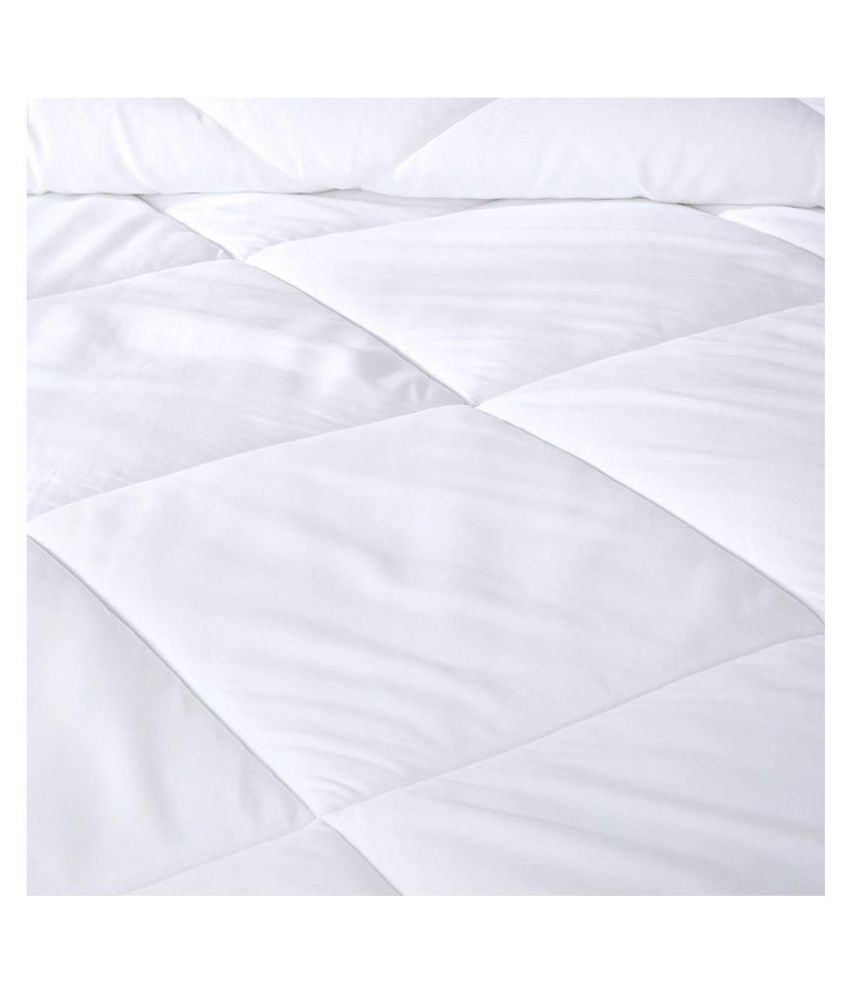 HomeStore-YEP White Cotton Mattress Protector - Buy HomeStore-YEP White ...