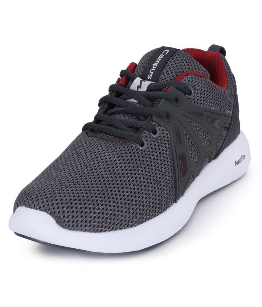 Campus Gray Running Shoes - Buy Campus Gray Running Shoes Online at ...