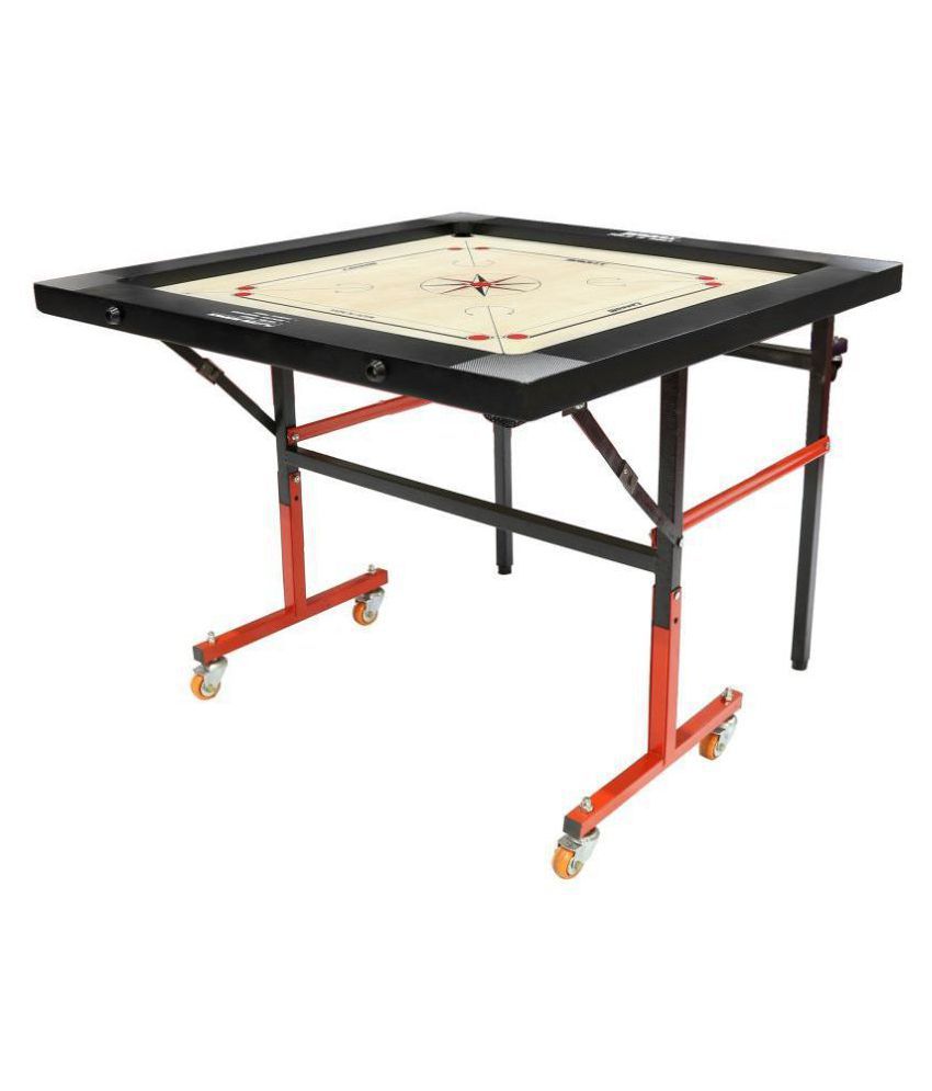 Bronx Fold N Roll Large Size Carrom Board With Foldable Frame 50