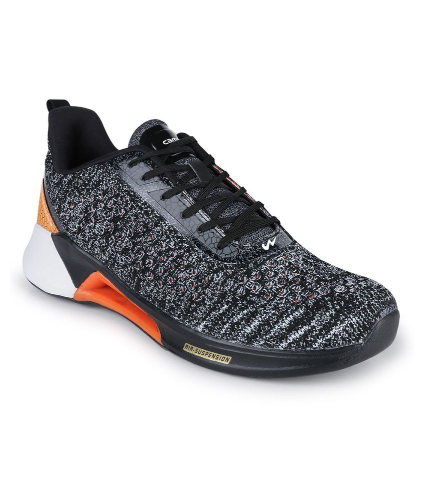 Campus HUMMER Black Running Shoes - Buy 