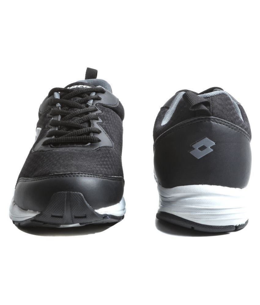 lotto black running shoes